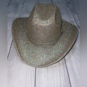 Glittery Gold Cowboy Hat